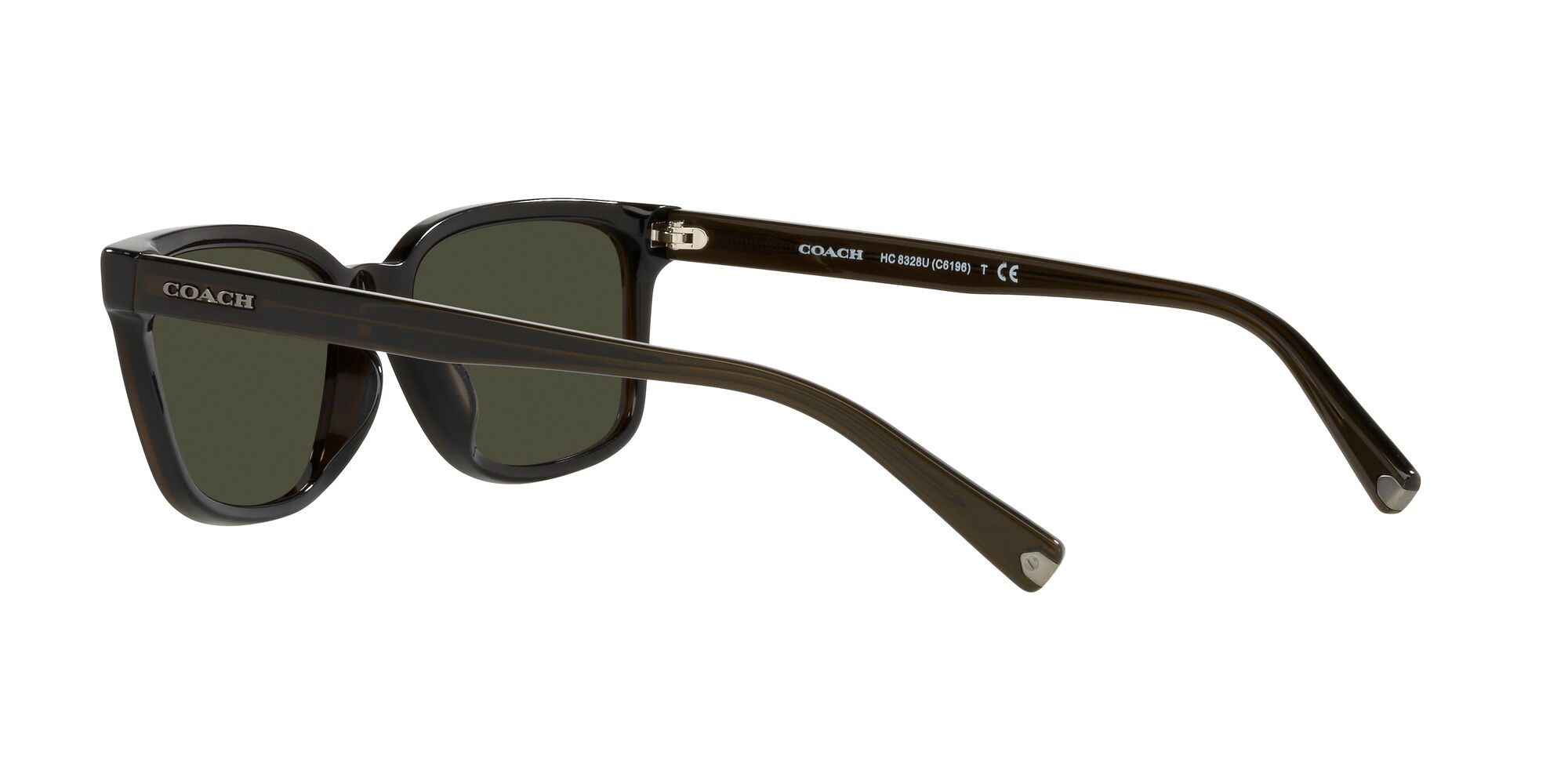 Foto 6 pulgar | Lente De Sol Coach Hc8328u Color Verde Oscuro Forma Rectangular Para Hombre