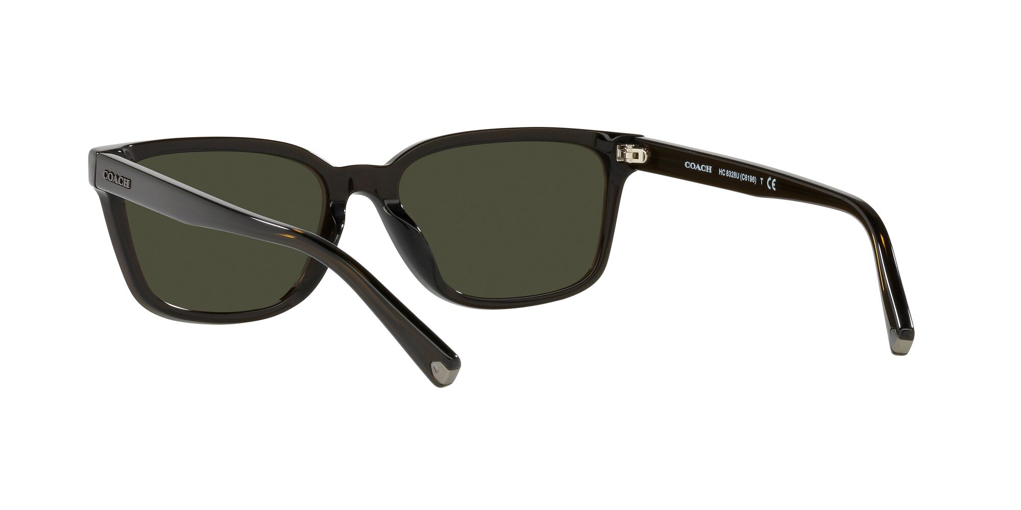 Foto 7 pulgar | Lente De Sol Coach Hc8328u Color Verde Oscuro Forma Rectangular Para Hombre