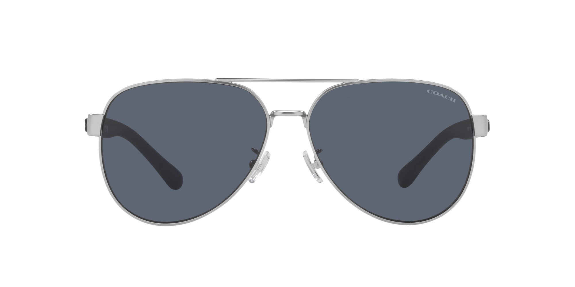 Lente De Sol Coach Hc7143 Color Azul Forma Piloto Para Hombre