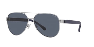 Foto 2 | Lente De Sol Coach Hc7143 Color Azul Forma Piloto Para Hombre