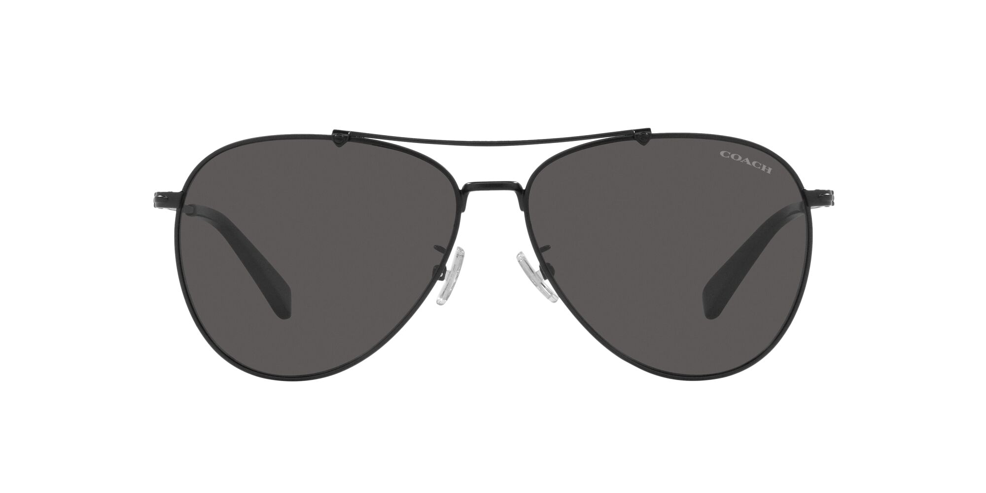 Foto 2 pulgar | Lente De Sol Coach Hc7136 Color Gris Oscuro Forma Piloto Para Hombre