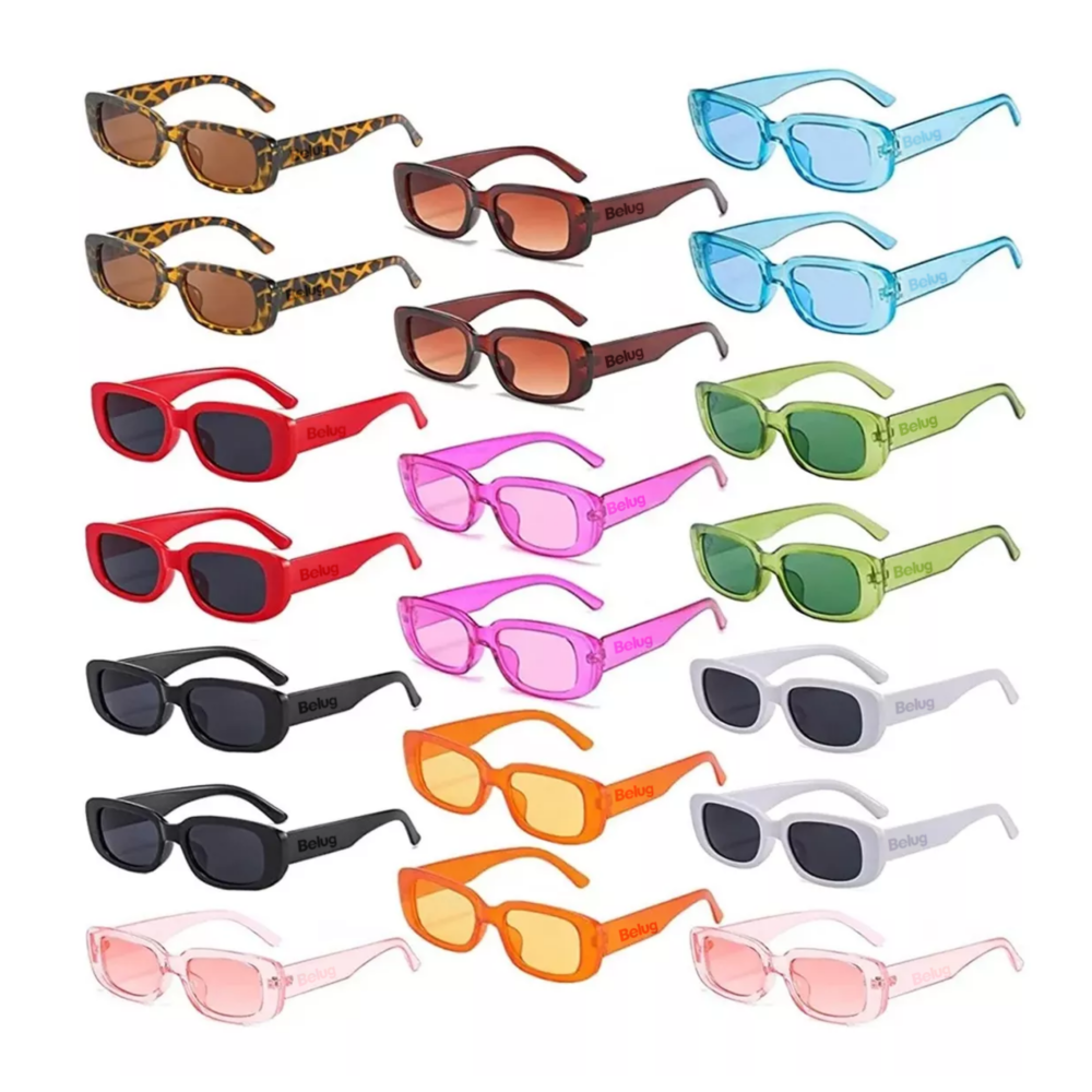 Foto 2 pulgar | Lentes De Sol Para Mujer Y Hombre 20 Piezas Colores Belug