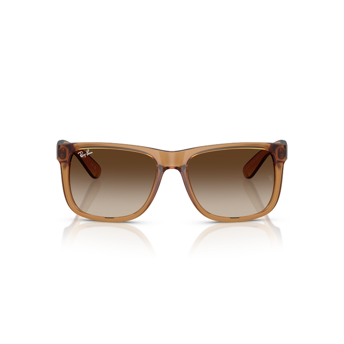 Foto 1 | Lentes De Sol Justin Marrón Degradados Ray-ban