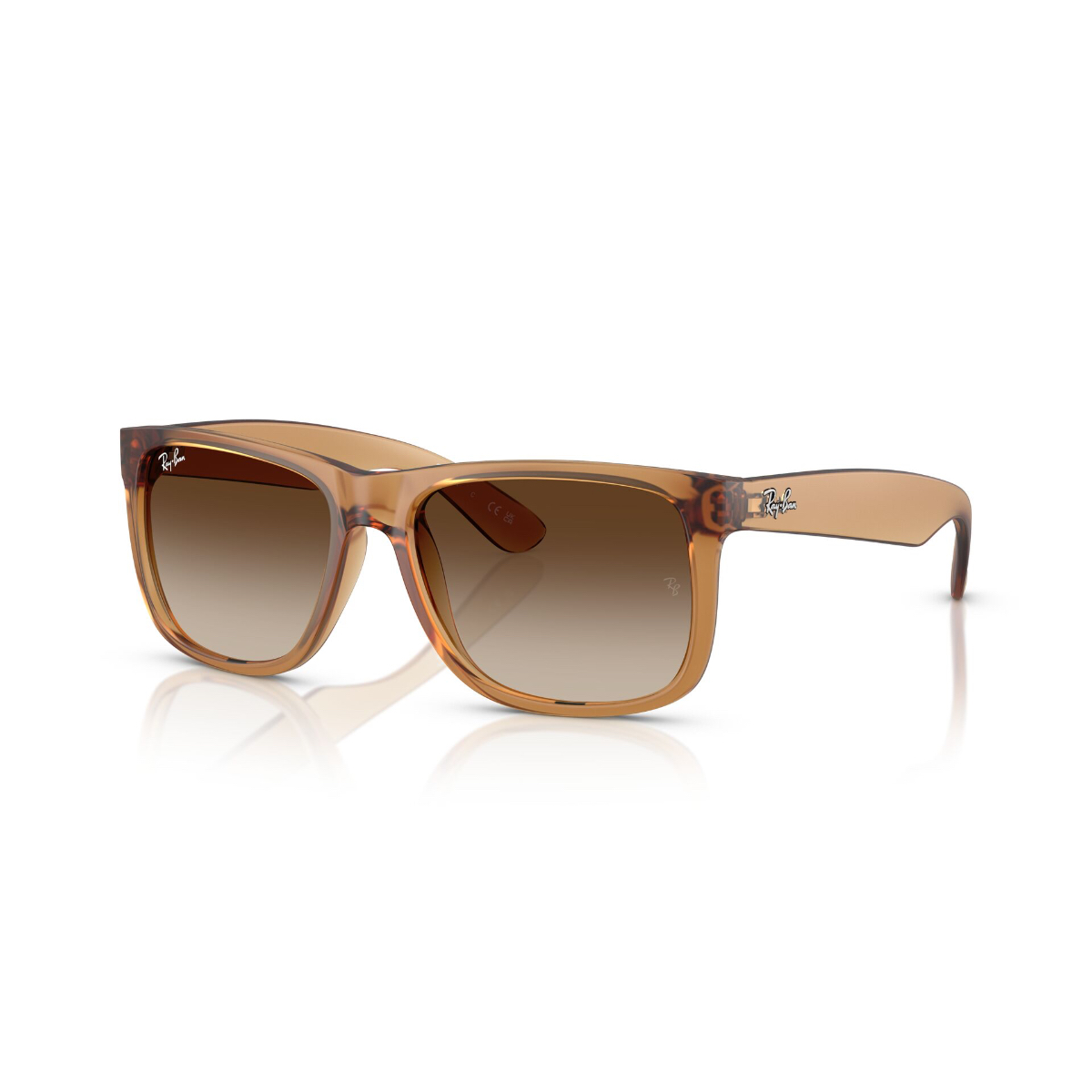 Foto 2 | Lentes De Sol Justin Marrón Degradados Ray-ban