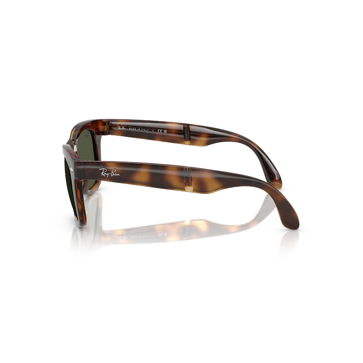Foto 4 pulgar | Lentes De Sol Folding Wayfarer Havana Ray-ban
