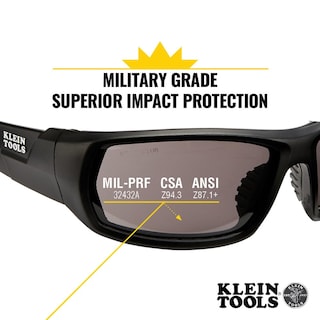 Foto 2 | Gafas De Seguridad Klein Tools 60164 Con Marco Completo Y Lente Gris - Venta Internacional.