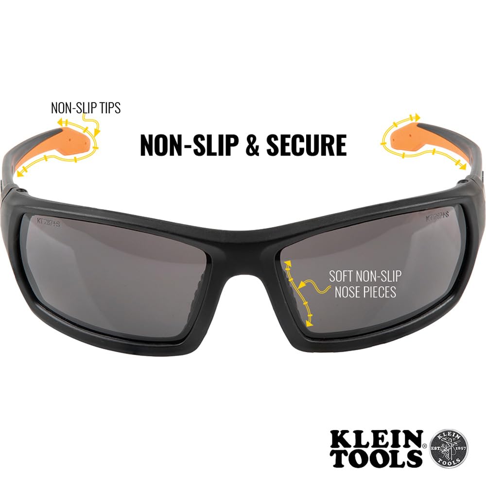 Foto 6 pulgar | Gafas De Seguridad Klein Tools 60164 Con Marco Completo Y Lente Gris - Venta Internacional.