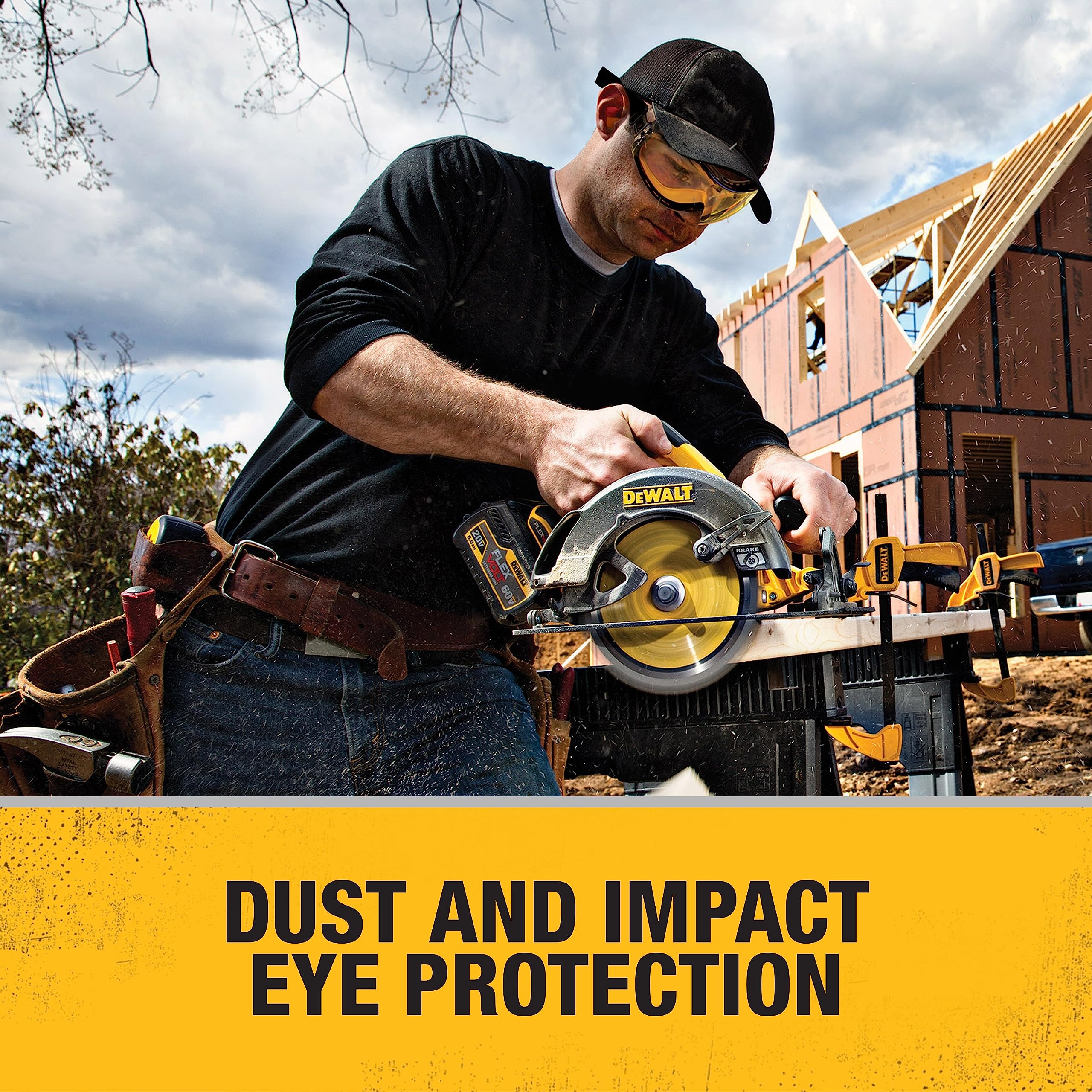Foto 7 pulgar | Gafas De Seguridad Dewalt Dpg82-11, Corrector Transparente Antivaho - Venta Internacional.