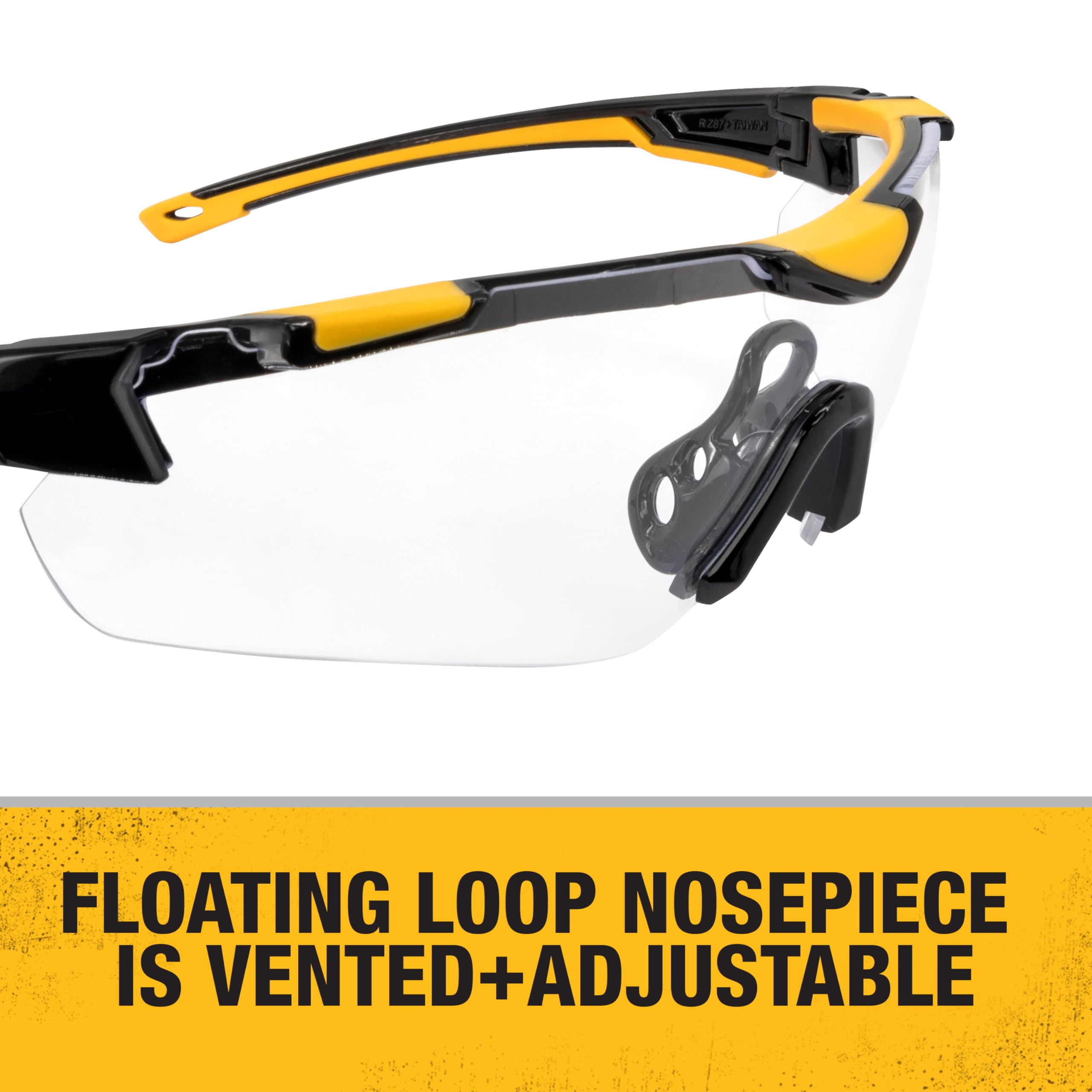 Foto 6 pulgar | Gafas Protectoras Dewalt Dpg110 Con Ribete Cincelado De Media Montura - Venta Internacional.