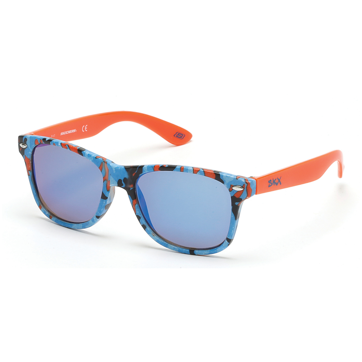 Foto 2 pulgar | Lentes de Sol para Hombre Skechers Cuadrados Azul