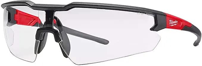 Foto 3 pulgar | Gafas De Seguridad Milwaukee, Antivaho, Lentes Transparentes, Negras Y Rojas, 2 Unidades - Venta Internacional.