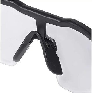 Foto 6 | Gafas De Seguridad Milwaukee, Antivaho, Lentes Transparentes, Negras Y Rojas, 2 Unidades - Venta Internacional.