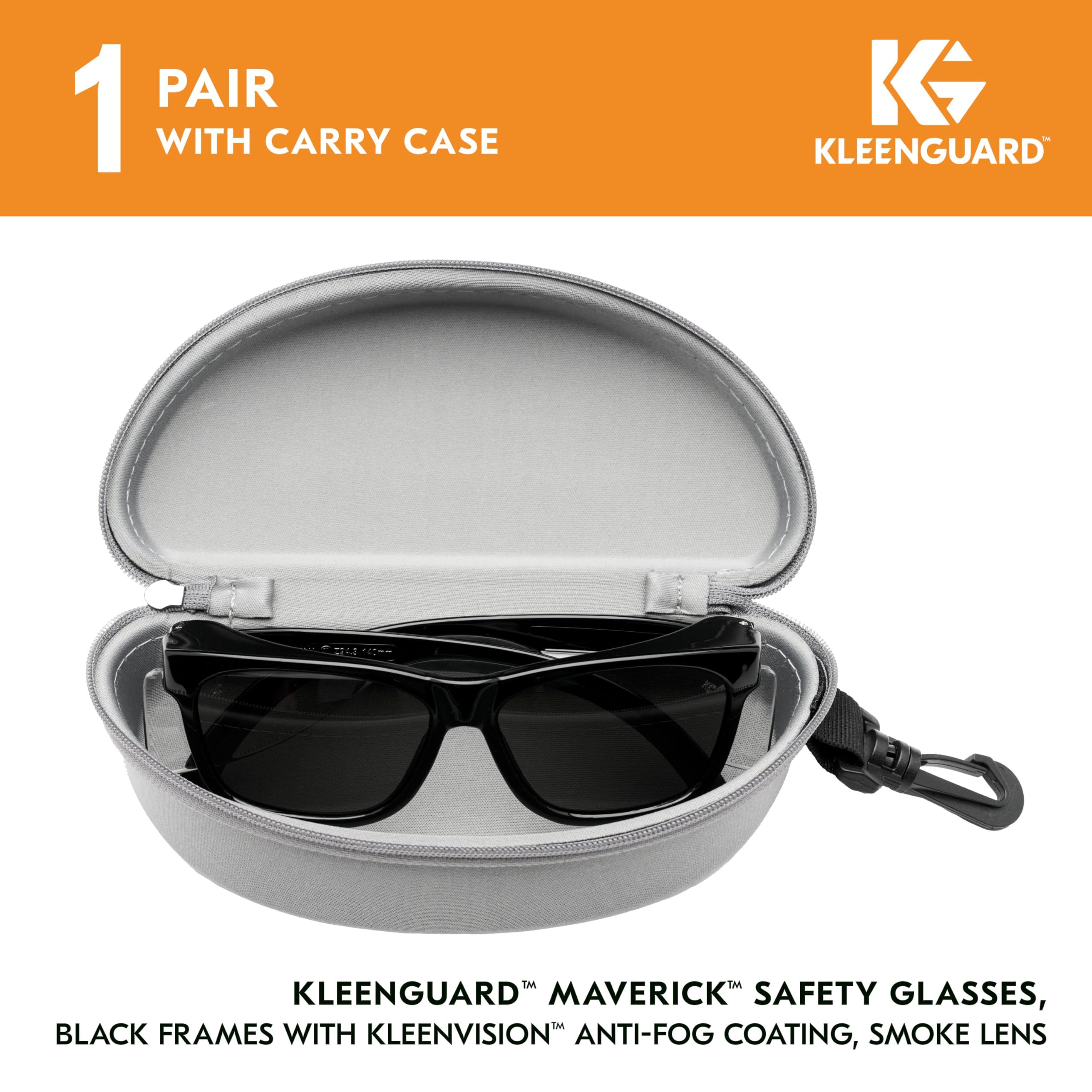 Foto 3 pulgar | Gafas De Seguridad Kleenguard V30 Maverick 56569 Smoke Lens - Venta Internacional.