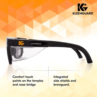 Foto 4 | Gafas De Seguridad Kleenguard V30 Maverick 56569 Smoke Lens - Venta Internacional.
