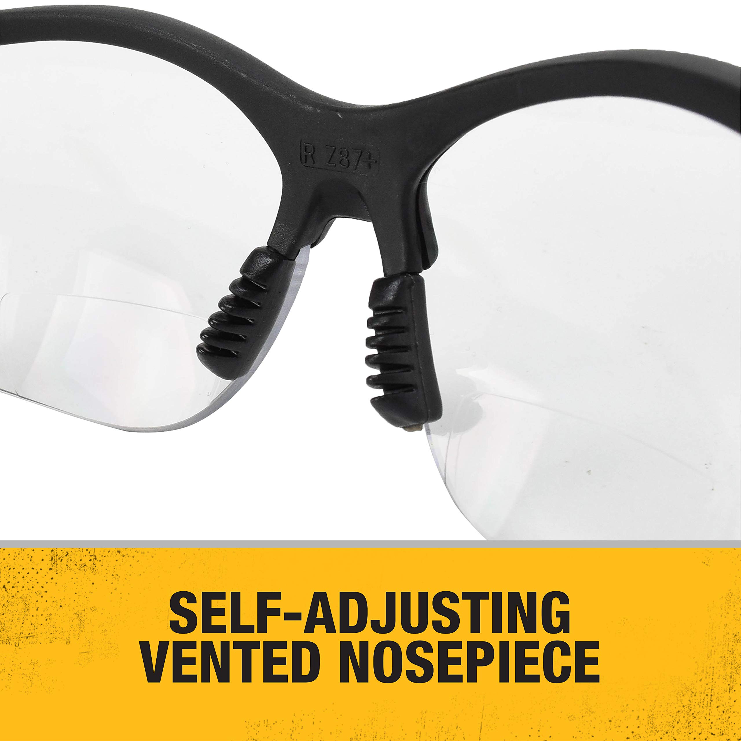 Foto 6 pulgar | Gafas De Seguridad Dewalt Dpg59-125c Reinforcer Rx-bifocal 2.5 - Venta Internacional.