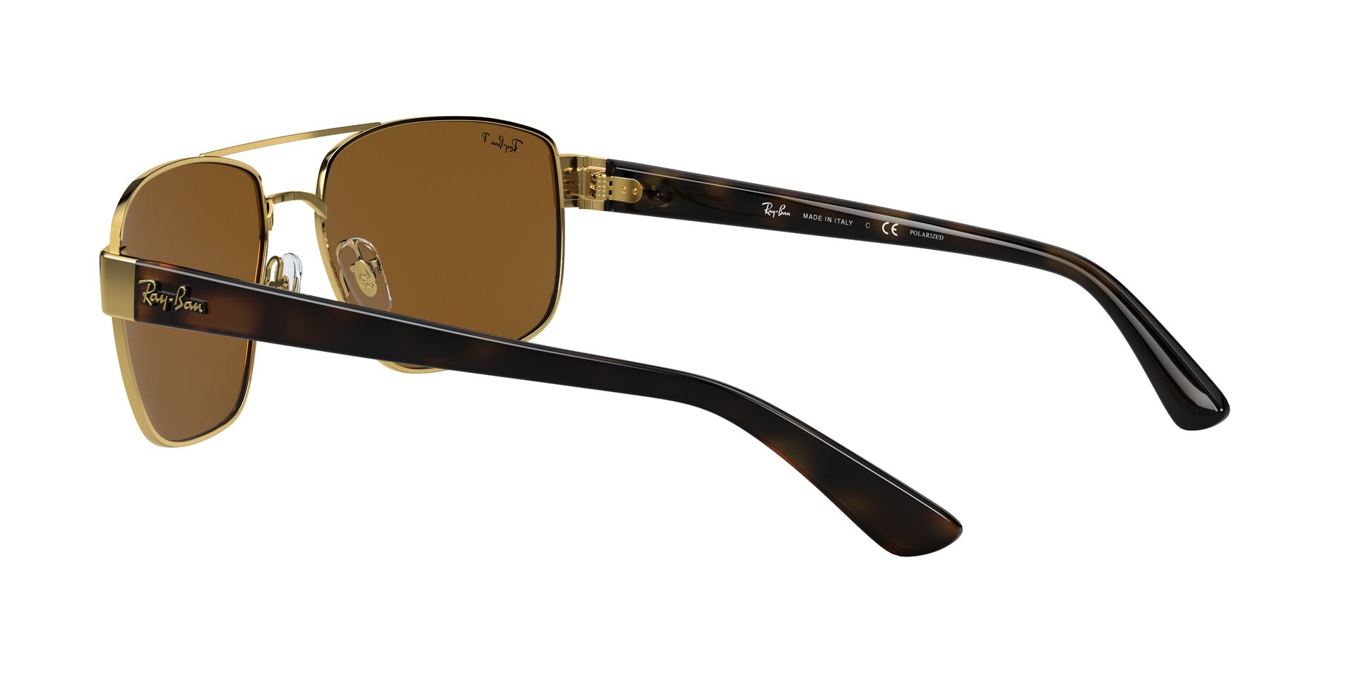 Foto 5 | Lente De Sol Ray-ban 0rb3663 Color Marrón Forma Irregular Polarizado