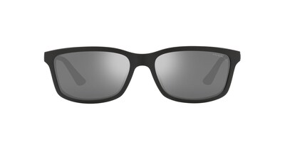 Foto 1 | Lente De Sol Coach 0hc8311u Color Gris Oscuro Espejeado Forma Rectangular Polarizado