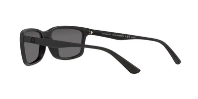 Foto 5 | Lente De Sol Coach 0hc8311u Color Gris Oscuro Espejeado Forma Rectangular Polarizado