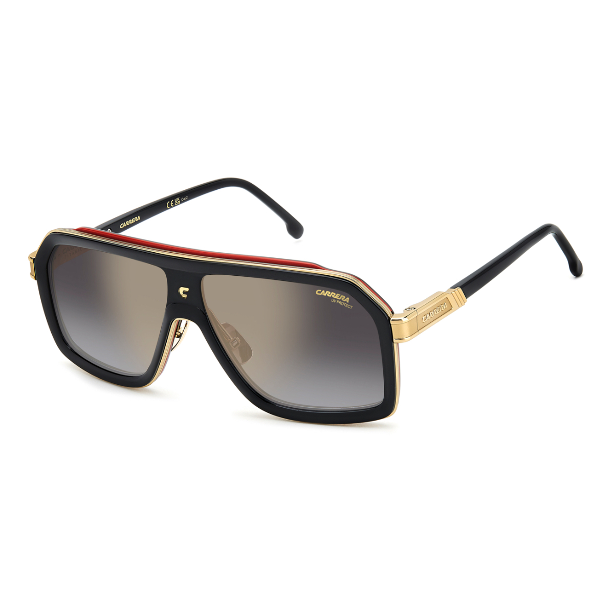 Foto 1 | Lentes De Sol Ca 1053/s/ti Negro Espejados Carrera