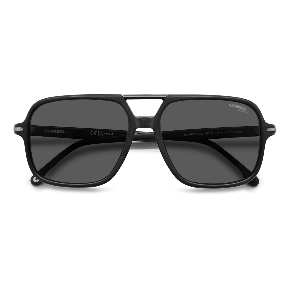 Foto 3 | Lentes De Sol Carrera 350/s Negro Polarizados Carrera