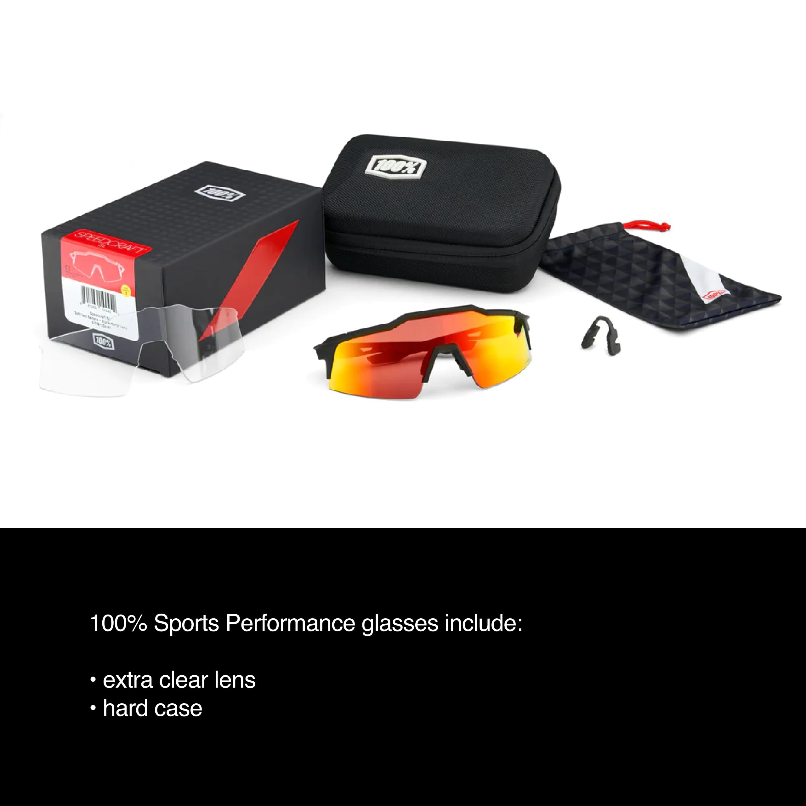 Foto 8 pulgar | Gafas De Sol 100% Hypercraft Sport Performance Sin Marco - Venta Internacional.