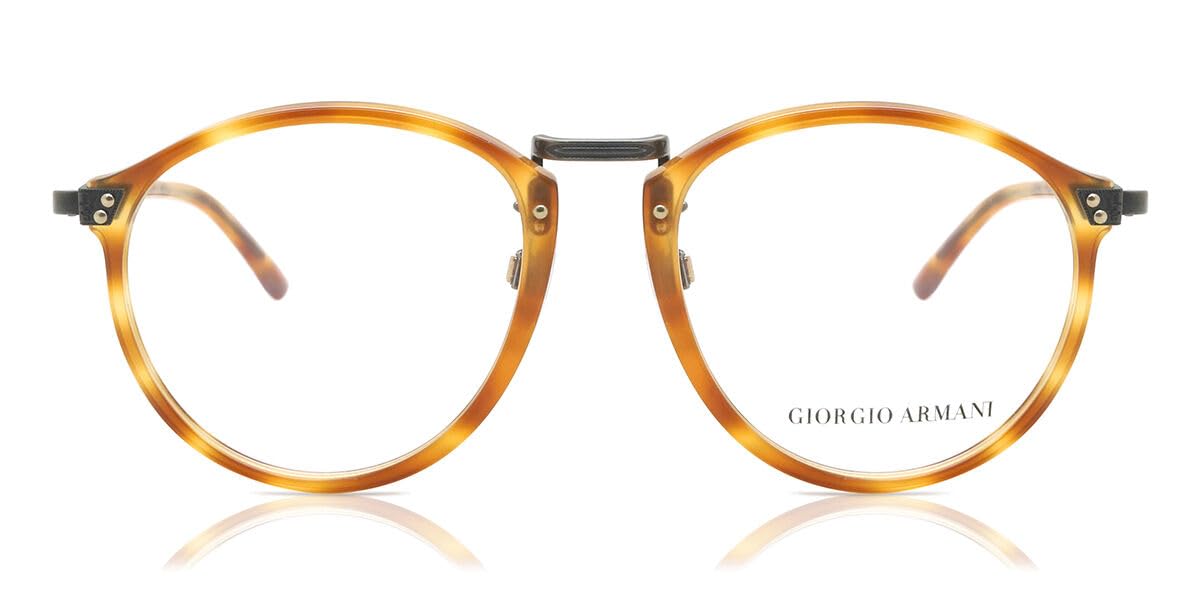 Montura De Gafas Giorgio Armani Ar 318m Honey Havana Para Hombre - Venta Internacional.