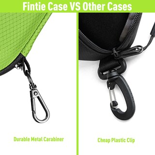 Foto 6 | Funda Para Gafas De Sol Fintie, Carcasa Dura De Eva, A Prueba De Golpes, Color Gris Esmeralda - Venta Internacional.