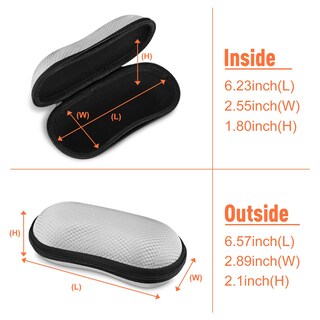 Foto 3 | Funda Para Gafas De Sol Fintie Hard Eva Shell A Prueba De Golpes, Gris - Venta Internacional.