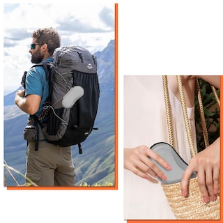 Foto 7 | Funda Para Gafas De Sol Fintie Hard Eva Shell A Prueba De Golpes, Gris - Venta Internacional.