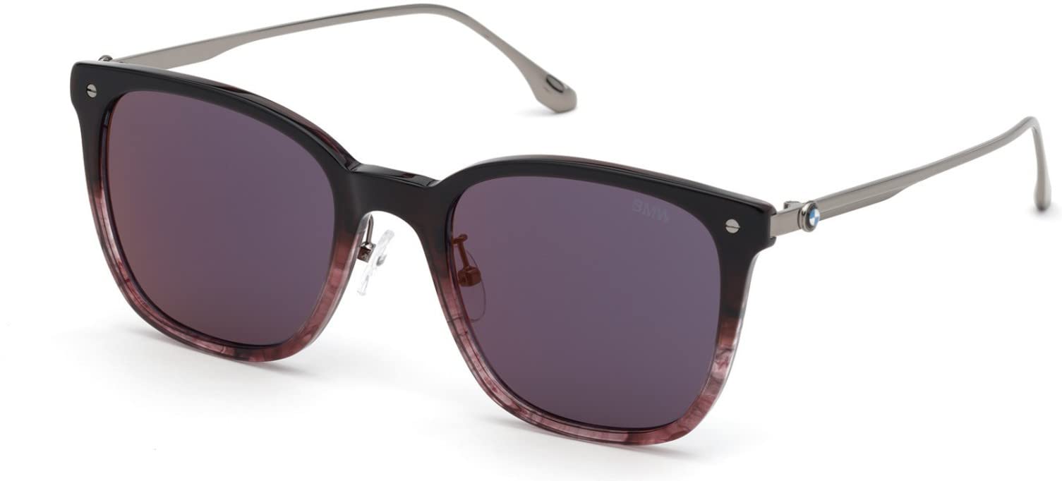 Foto 1 | Gafas De Sol Bmw Bw 0008 71u Burdeos/rayas/paladio Brillante - Venta Internacional.