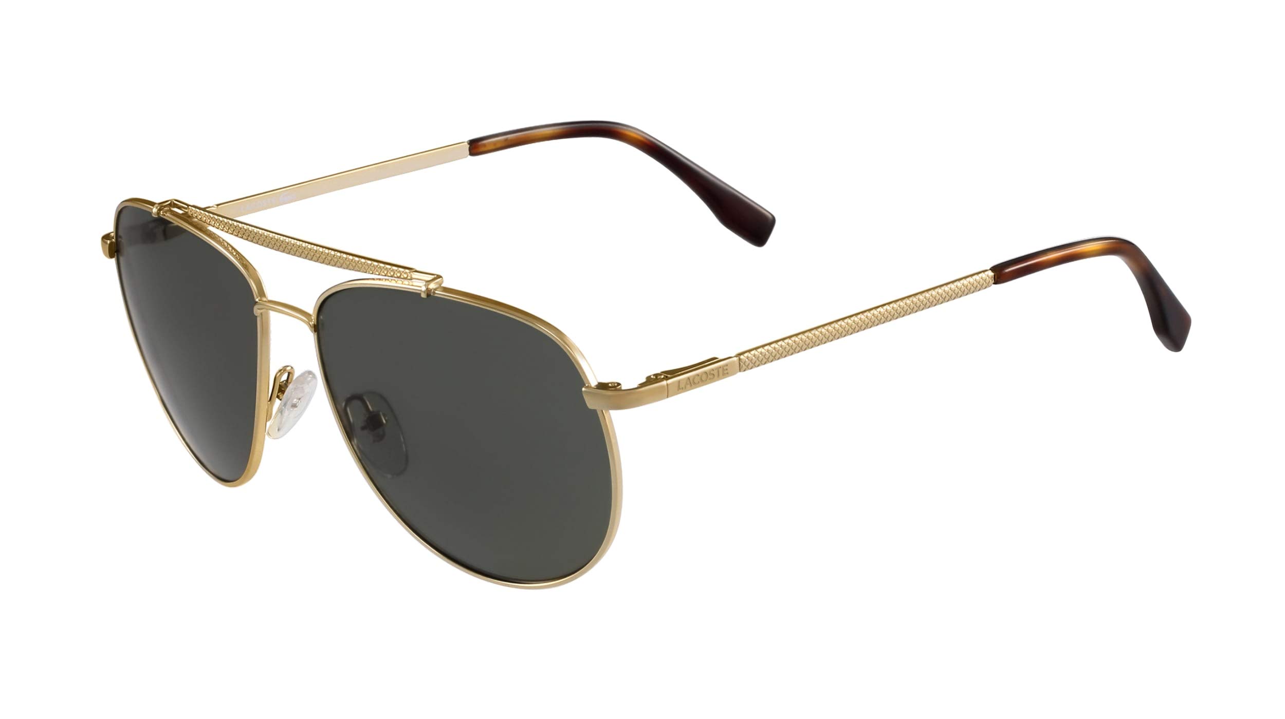 Foto 2 pulgar | Gafas De Sol Lacoste L177s Con Montura Dorada Y Lentes Grises Para Unisex - Venta Internacional.