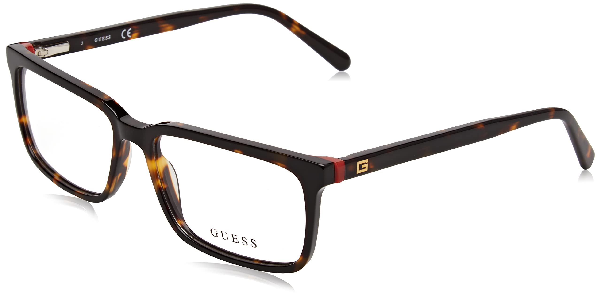 Foto 2 pulgar | Gafas De Sol Guess Gu50068 Para Hombre Dark Havana, Talla 54 - Venta Internacional.
