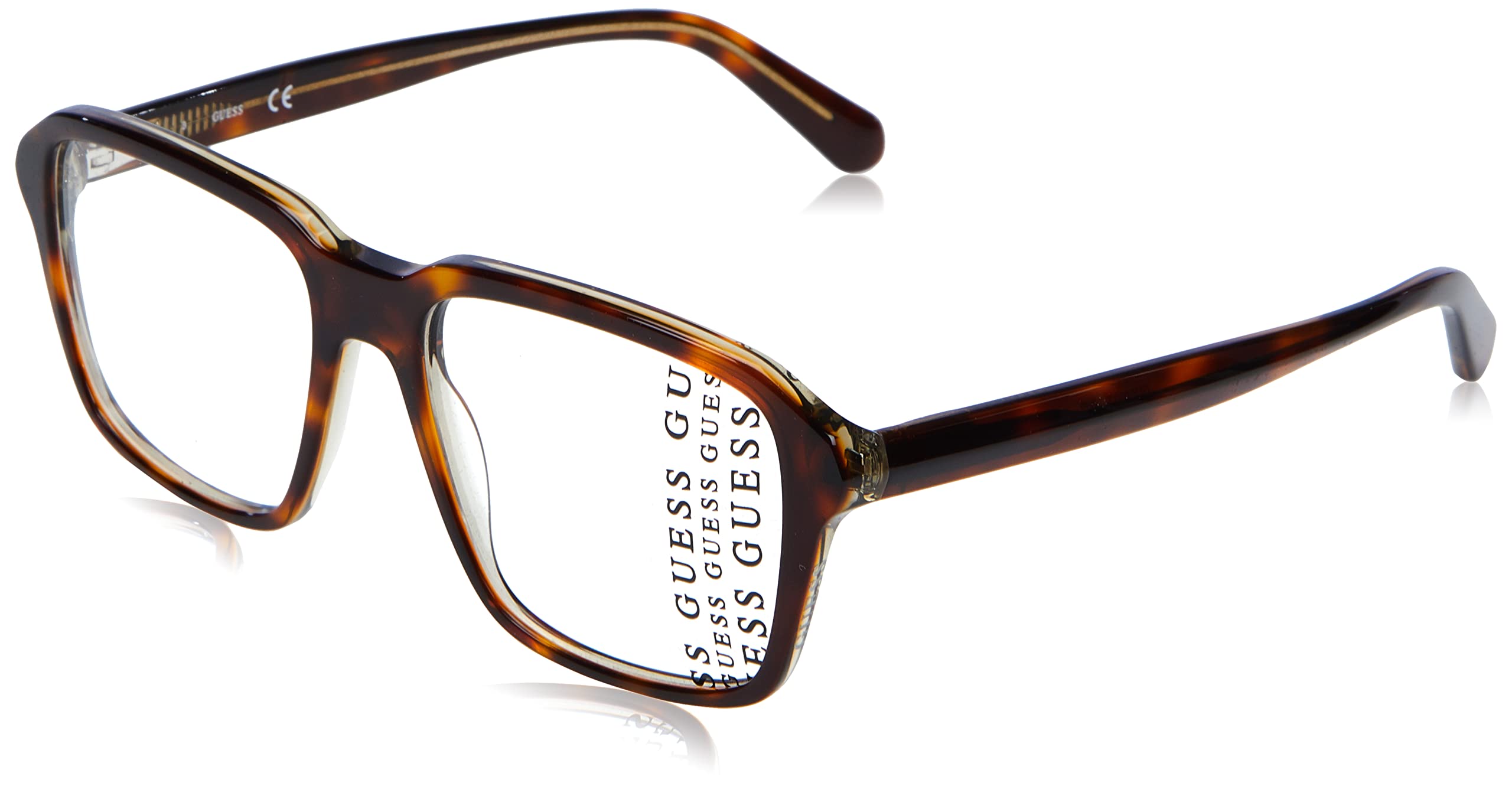 Foto 2 pulgar | Gafas De Sol Guess Gu50073 Dark Havana Para Hombre, Talla 54 - Venta Internacional.