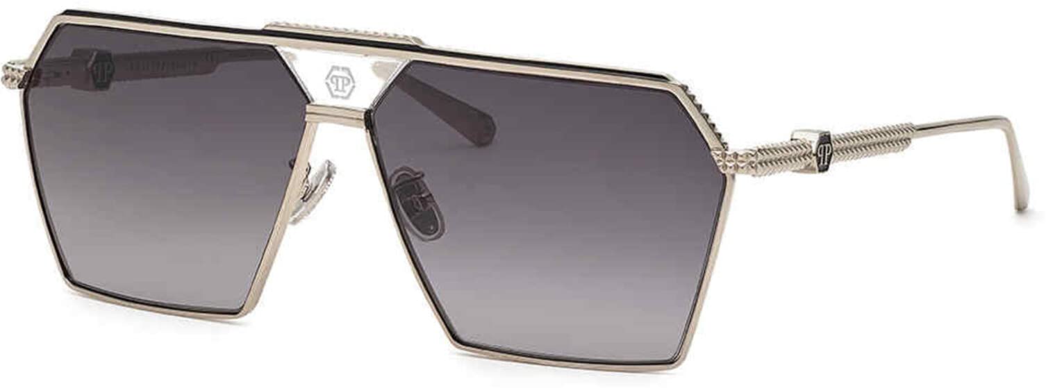 Foto 2 pulgar | Gafas De Sol Philipp Plein Spp 076 M 0579 Full Palladium - Venta Internacional.