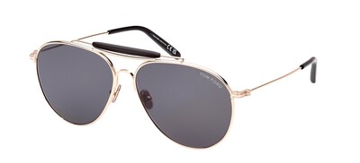 Foto 1 | Gafas De Sol Tom Ford Raphael-02 Tf995 Shiny Rose Gold Para Hombre - Venta Internacional.