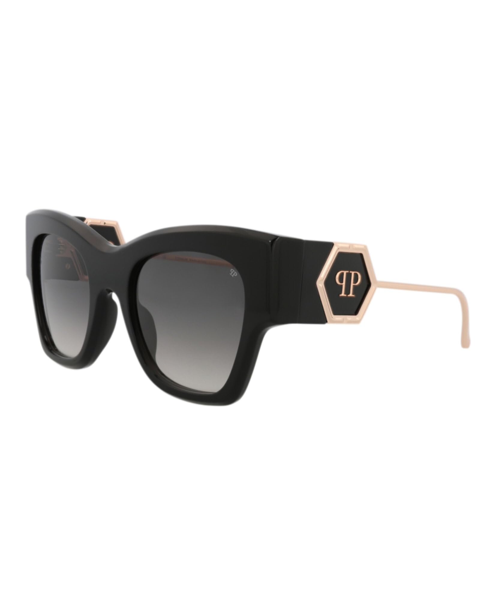 Foto 3 pulgar | Gafas De Sol Philipp Plein Spp 120 M 0700 Negras - Venta Internacional.