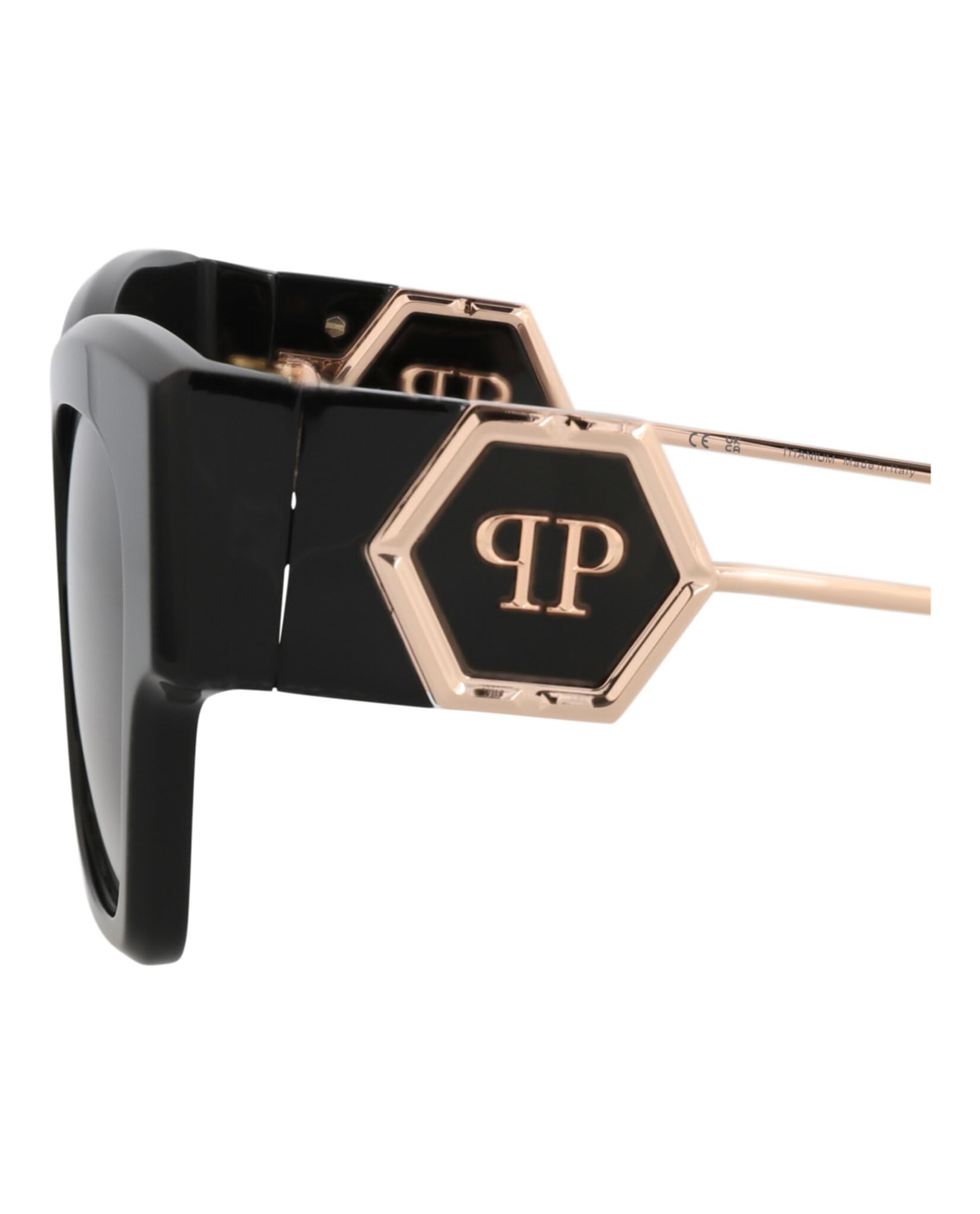 Foto 4 | Gafas De Sol Philipp Plein Spp 120 M 0700 Negras - Venta Internacional.
