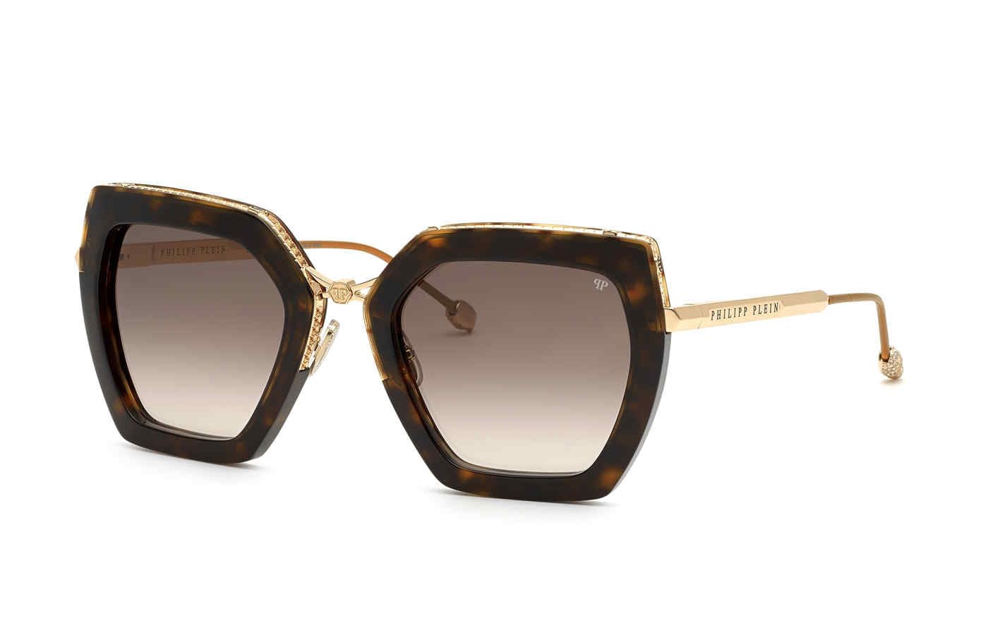Foto 2 pulgar | Gafas De Sol Philipp Plein Spp 097 S Dark Havana -0722 0722 - Venta Internacional.