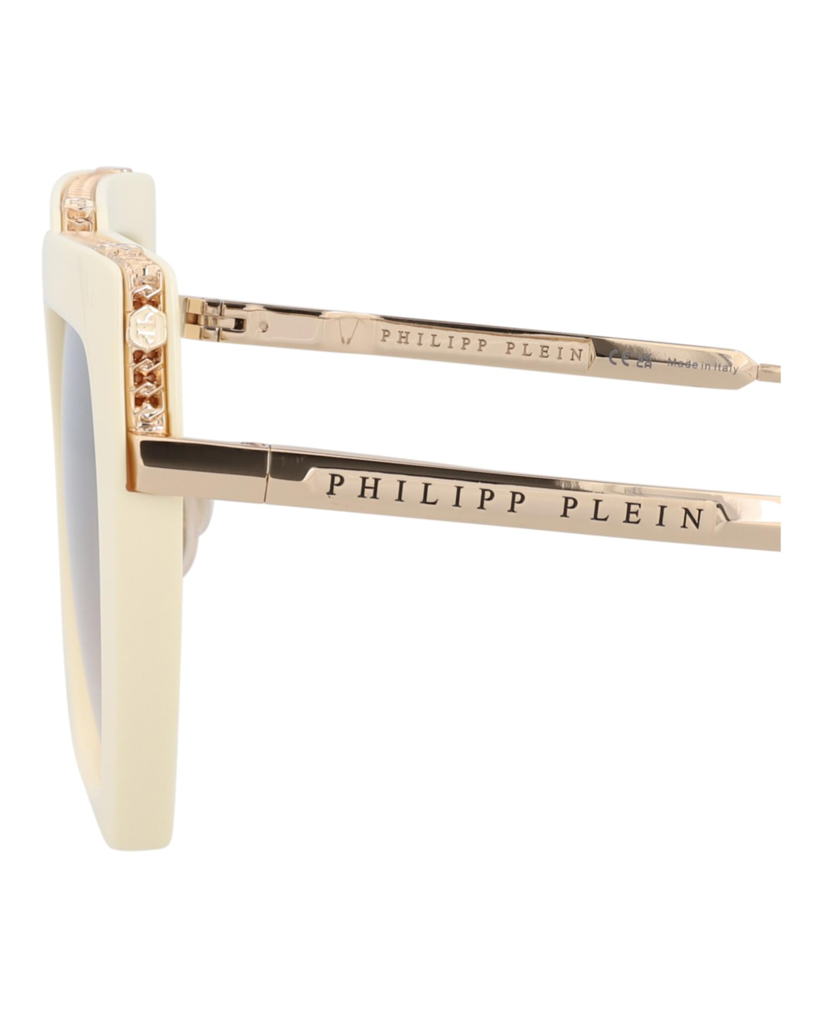 Foto 5 pulgar | Gafas De Sol Philipp Plein Spp 097 S 9zqg Full Ivory - Venta Internacional.