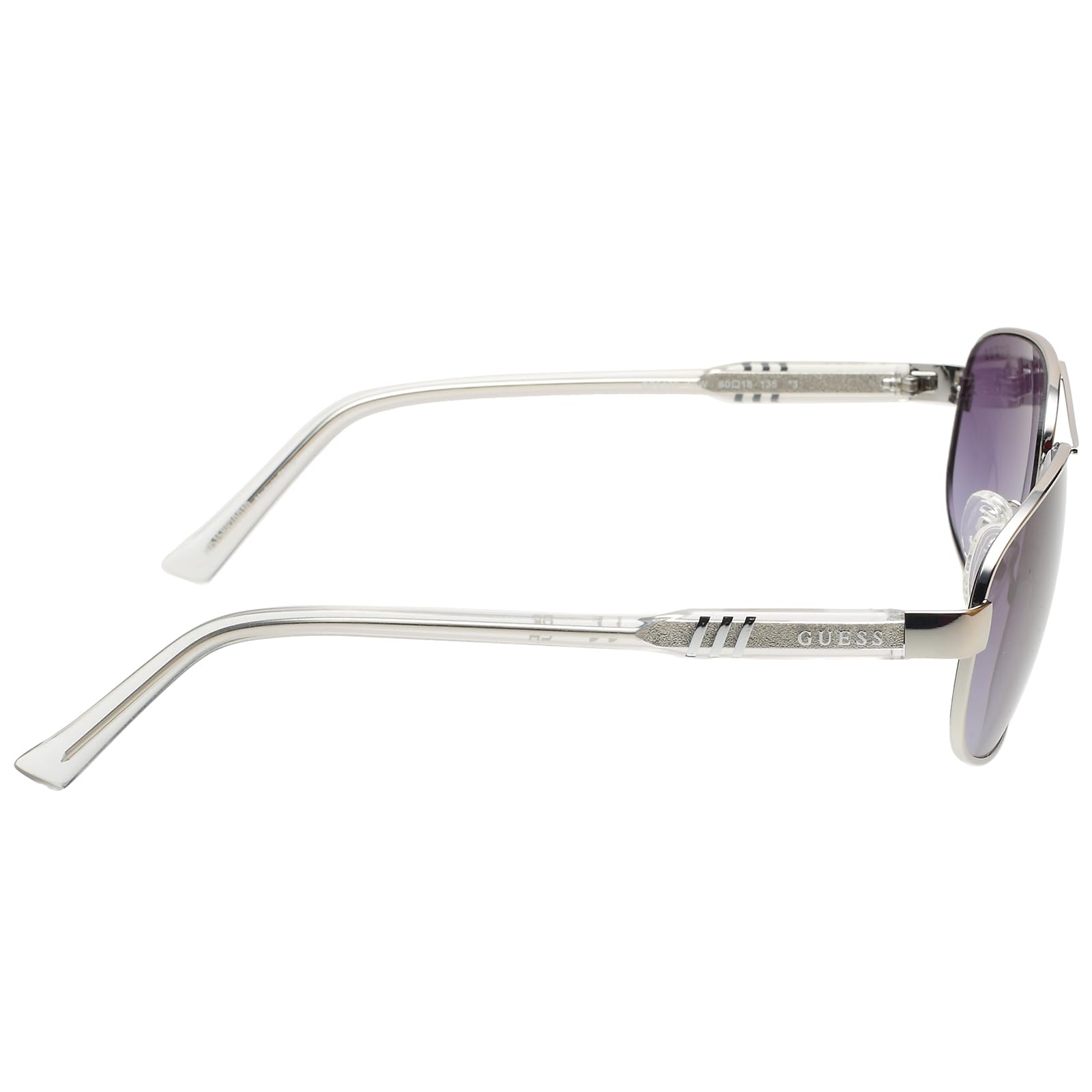 Foto 5 pulgar | Gafas De Sol Guess Gf5103, Niqueltin Claro Y Brillante, Azul Degradado - Venta Internacional.