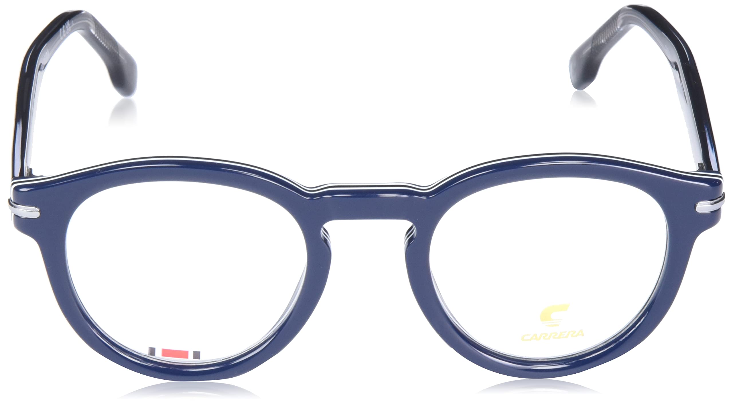 Foto 2 | Marco De Gafas Carrera Carrera 313 Y00 Con Rayas Azules De 47 Mm - Venta Internacional.
