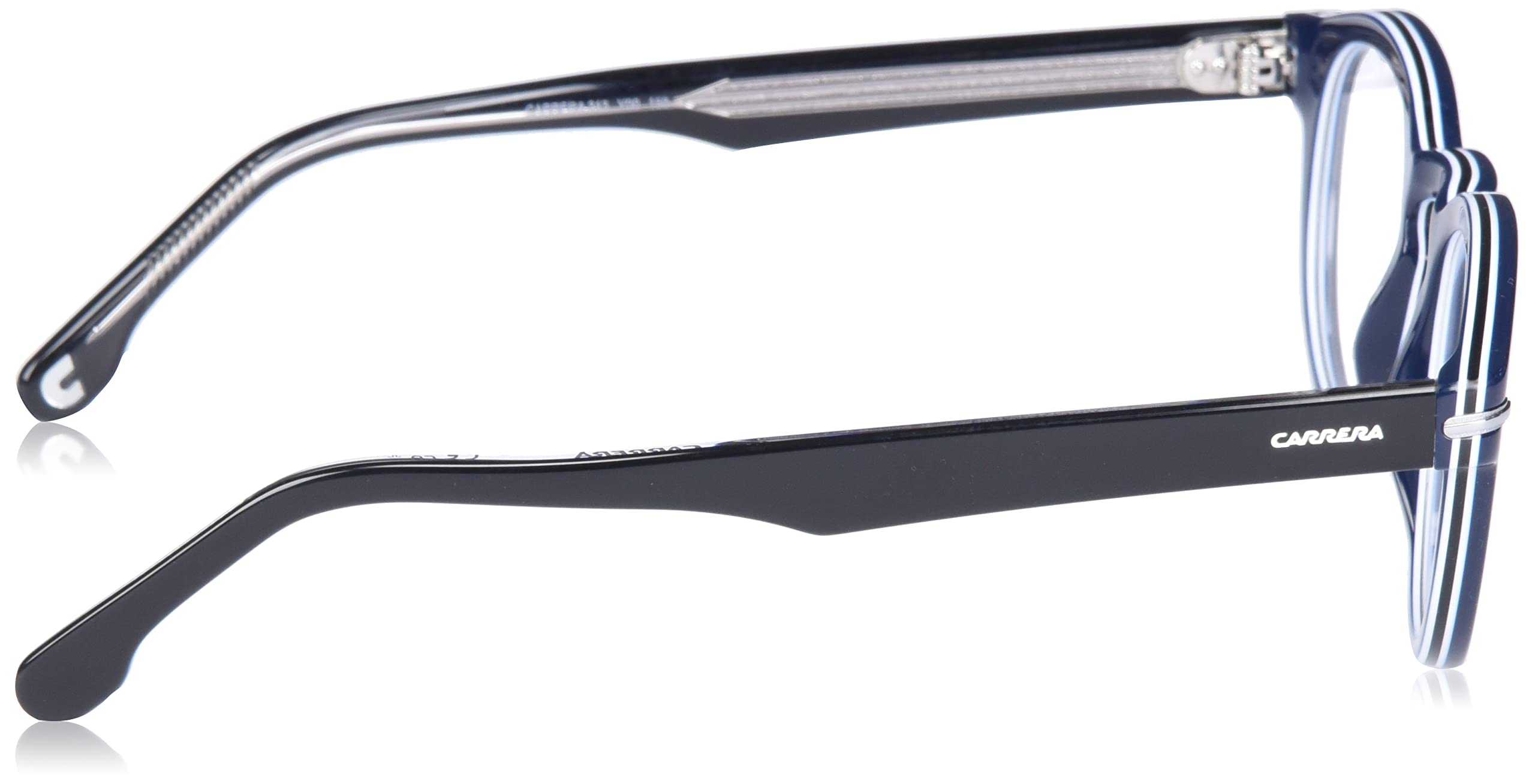 Foto 4 pulgar | Marco De Gafas Carrera Carrera 313 Y00 Con Rayas Azules De 47 Mm - Venta Internacional.