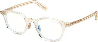 Foto 1 | Gafas De Vista Tom Ford Ft 5858 -d-b Asian Fit Brillantes Transparentes - Venta Internacional.