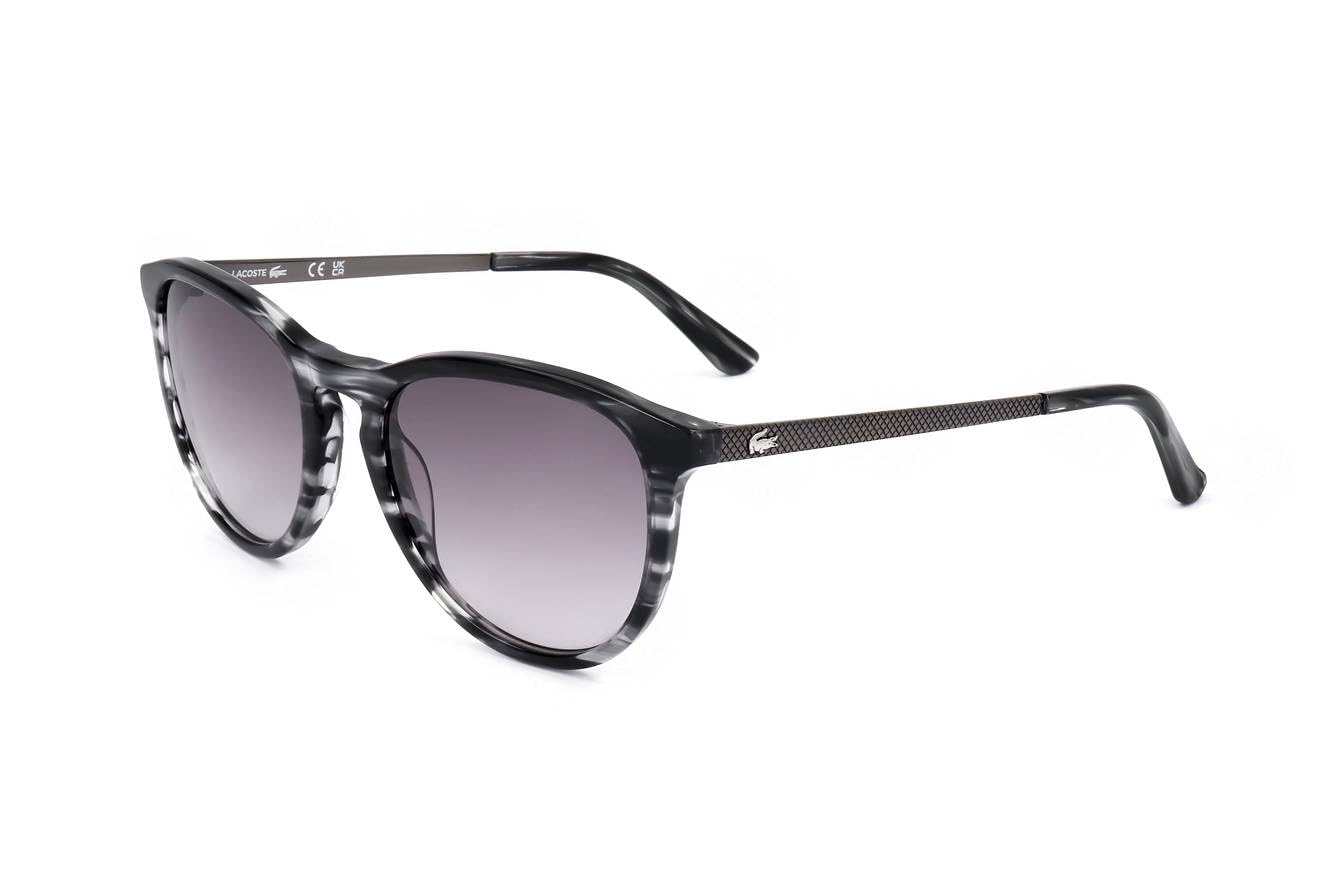 Foto 2 pulgar | Gafas De Sol Lacoste L708s Con Montura De Mármol Gris Y Lente Gris - Venta Internacional.