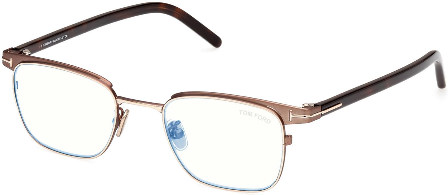 Foto 2 pulgar | Gafas De Vista Tom Ford Ft 5854 -d-b Asian Fit Shiny Dark Brown - Venta Internacional.