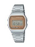 Reloj Casio Vintage A158wea-9cf, Casual, Clásico, Digital, Dorado - Venta Internacional.