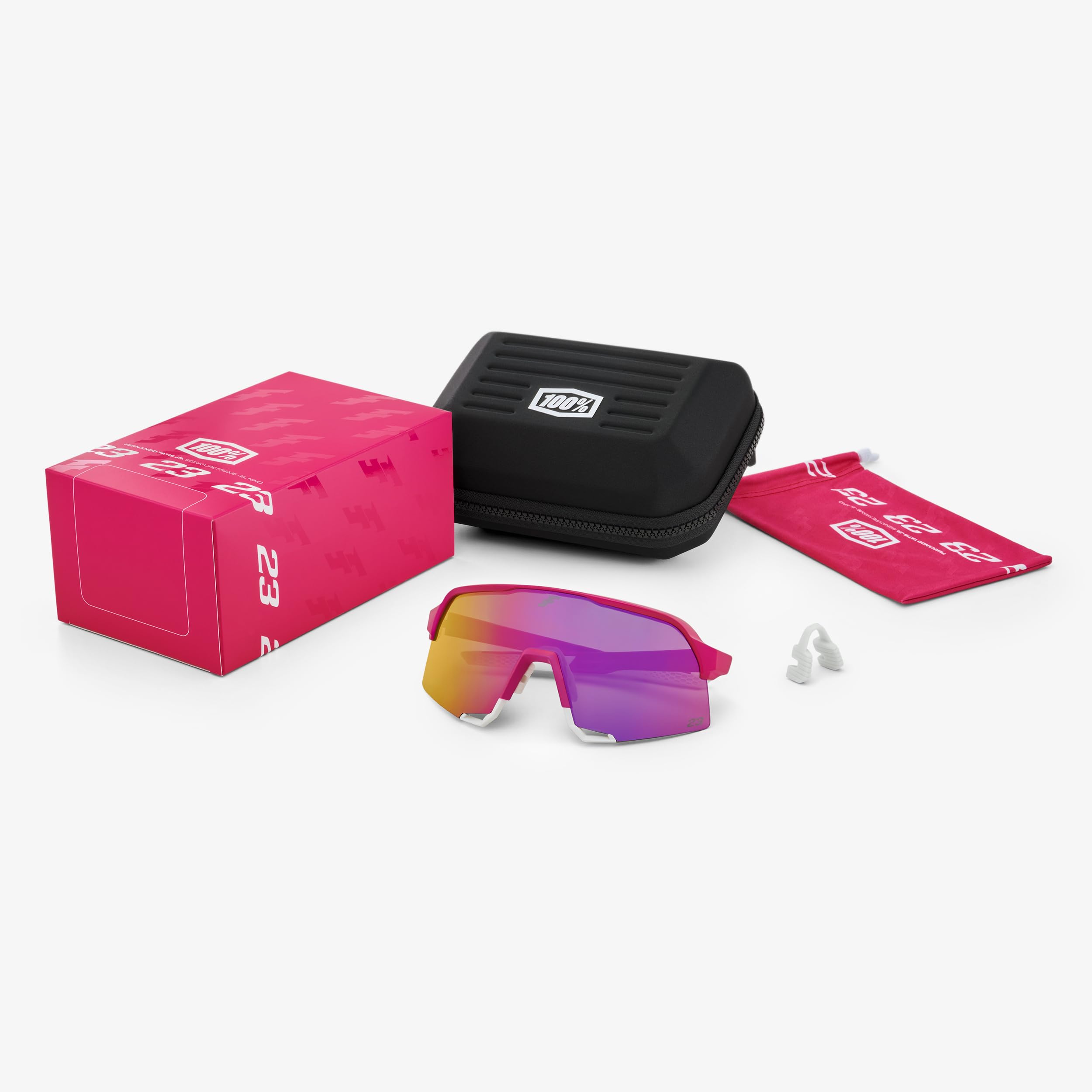 Foto 7 | Gafas De Sol 100% S3 Tatis 24 Le Para Mujer Y Hombre - Lente Rosa - Venta Internacional.
