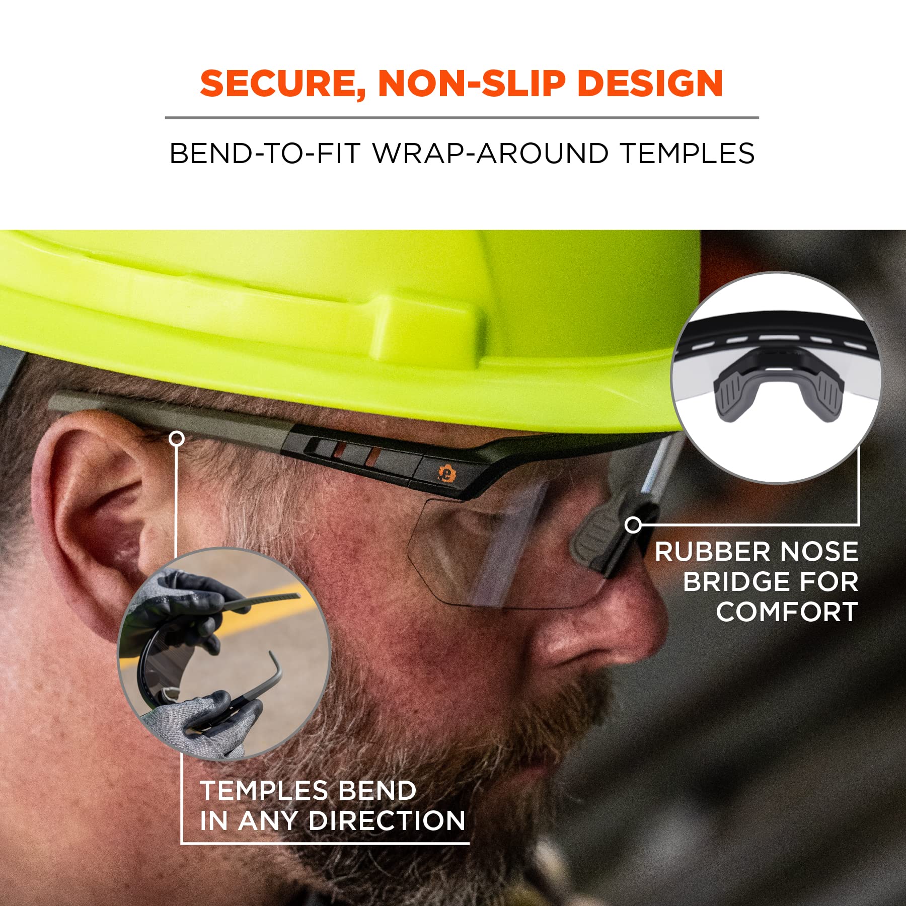 Foto 4 pulgar | Gafas De Seguridad Ergodyne Skullerz Aegir Ansi Z87.1+ Uv400 - Venta Internacional.