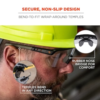 Foto 3 | Gafas De Seguridad Ergodyne Skullerz Aegir Ansi Z87.1+ Uv400 - Venta Internacional.