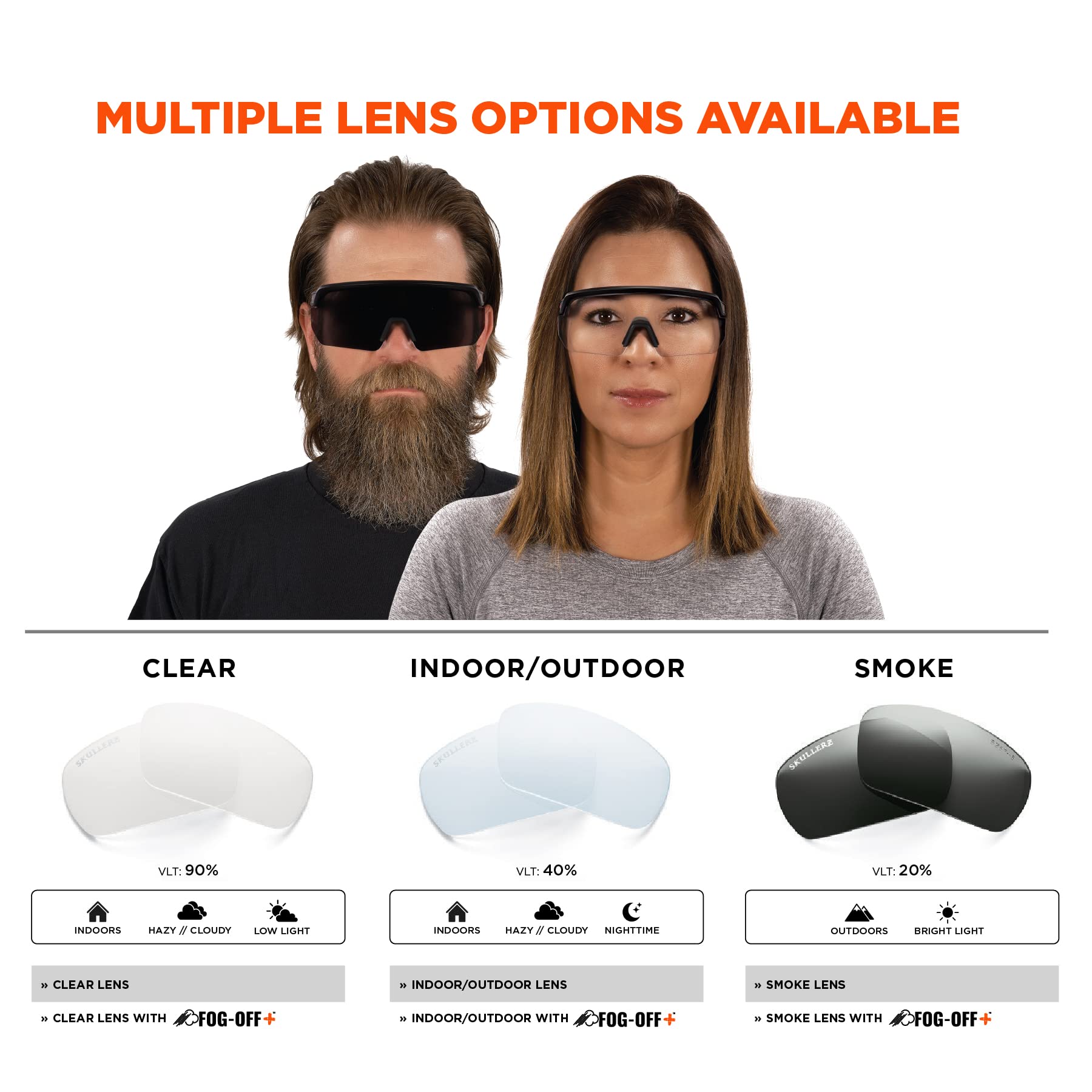 Foto 6 pulgar | Gafas De Seguridad Ergodyne Skullerz Aegir Ansi Z87.1+ Uv400 - Venta Internacional.